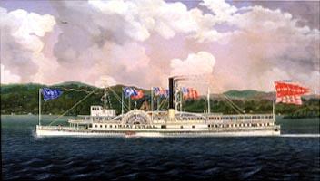 Mary Powell steamboat, James Bard